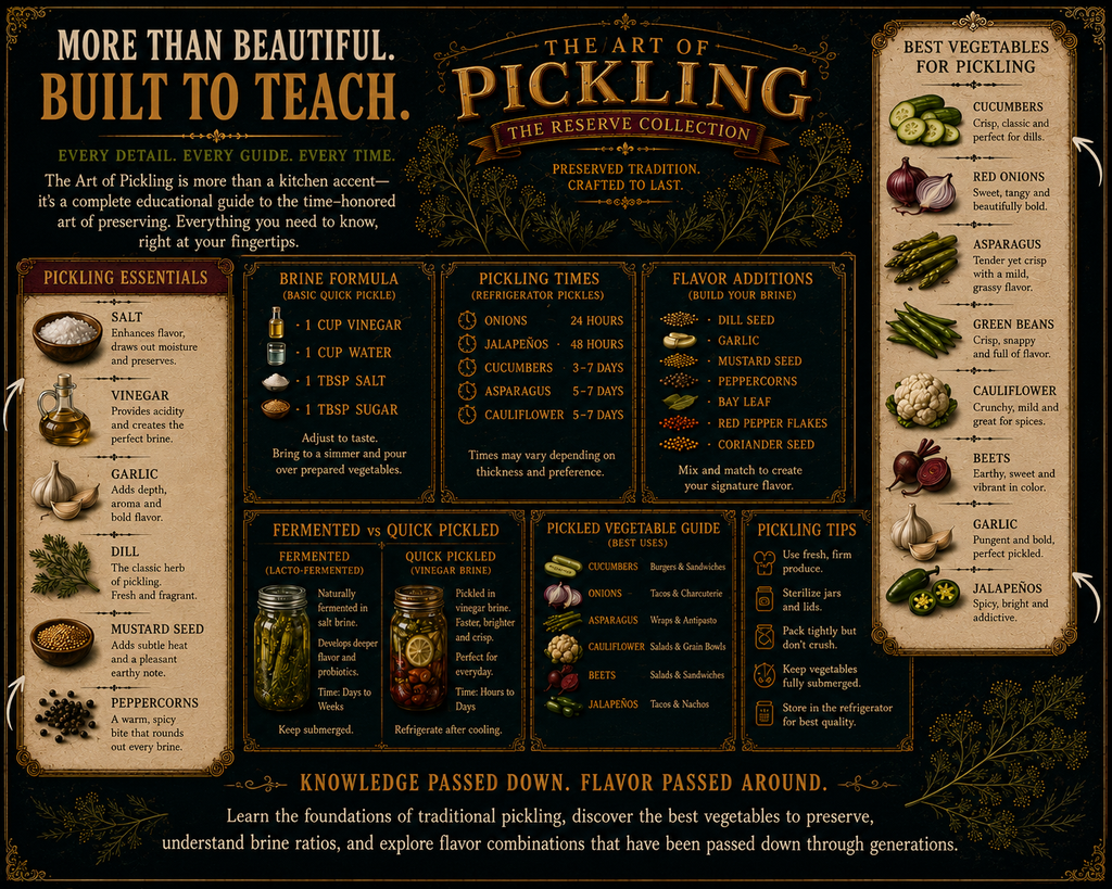 The Art of Preserves | Tempered Glass Cutting Board