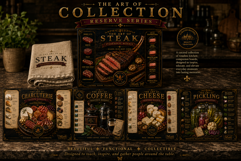 The Art of Steak | Tempered Glass Cutting Board