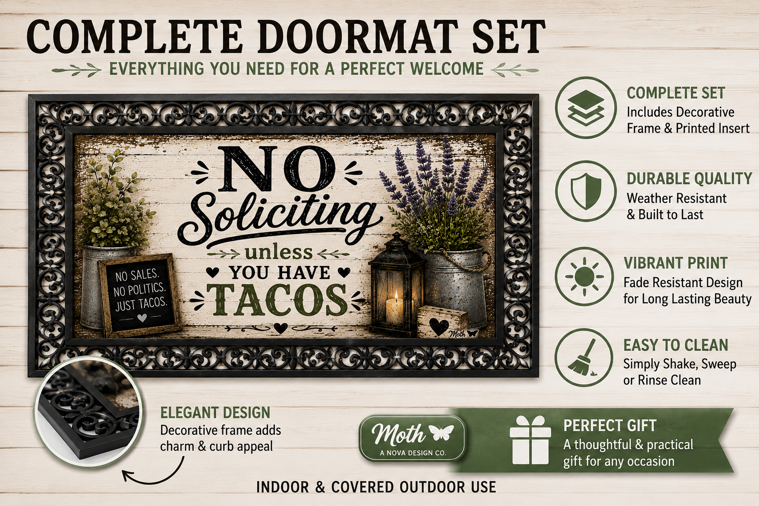 No Soliciting... Unless You Have Tacos